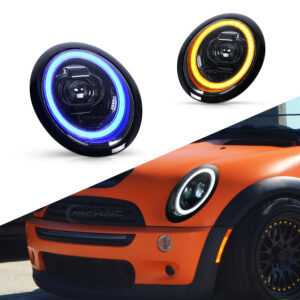 led projector led dynamic headlights for 01 07 mini cooper r50 r52 r53