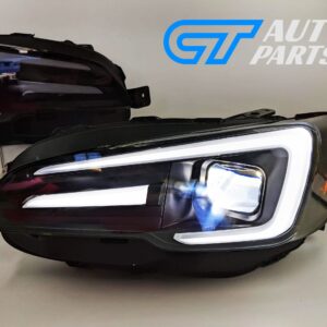 apex led drl dynamic blinker headlights for 18 21 subaru wrx sti v1 levorg