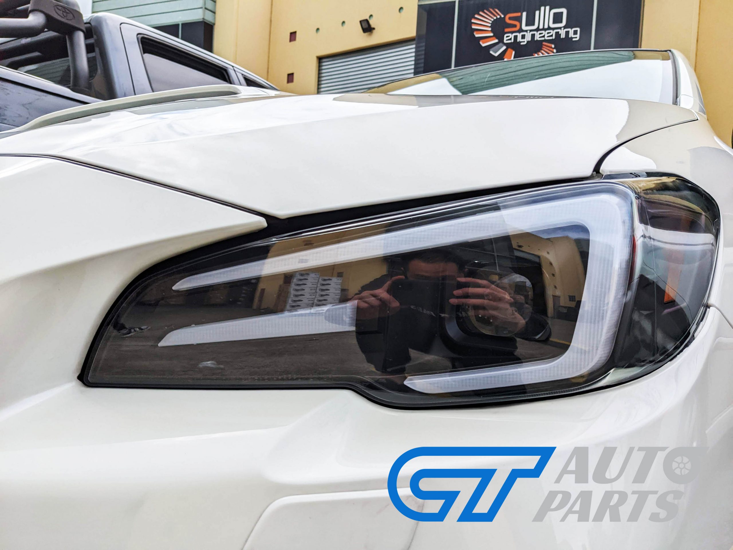 apex led drl dynamic blinker headlights for 18 21 subaru wrx sti v1 levorg