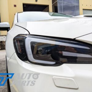 apex led drl dynamic blinker headlights for 18 21 subaru wrx sti v1 levorg