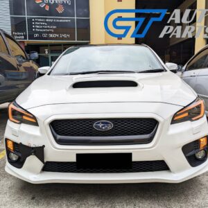 apex led drl dynamic blinker headlights for 18 21 subaru wrx sti v1 levorg