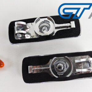 jdm smoke side marker indicator lights for 91 98 nissan 180sx rps13 silvia