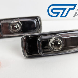 jdm smoke side marker indicator lights for 91 98 nissan 180sx rps13 silvia