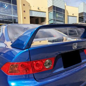 type r style plastic rear boot spoiler wing for 03 07 honda accord euro cl9