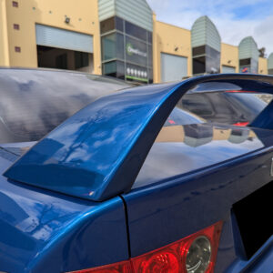 type r style plastic rear boot spoiler wing for 03 07 honda accord euro cl9