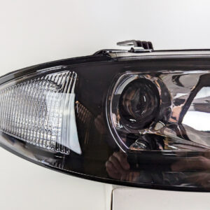 jdm black oe projector headlights for nissan skyline r33 gtr gts25 gts series 1&3 head lights