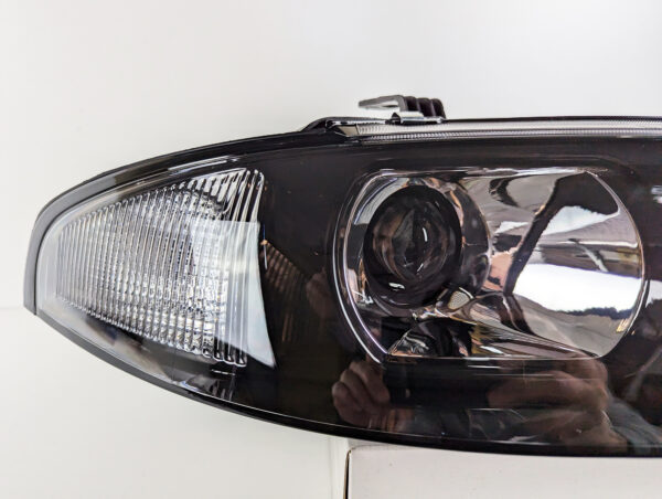 jdm black oe projector headlights for nissan skyline r33 gtr gts25 gts series 1&3 head lights