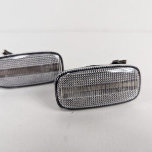 clear dynamic led indicator blinker light for nissan skyline r34 / gtr r33 cefiro a32 a33