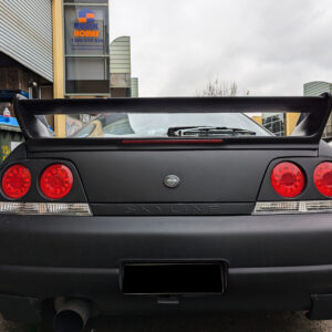 78 works fiber ring led taillights for 93 98 nissan skyline r33 gtr gts25t gtst tail lights