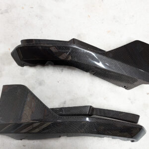 dry carbon fiber rear bumper side splitter for 21 24 bmw m4 g82 g83