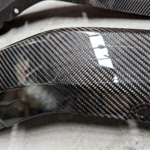 dry carbon fiber rear bumper side splitter for 21 24 bmw m3 g80