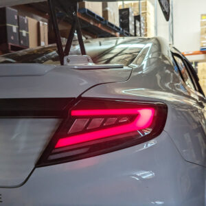 v2 black led dynamic taillights for 22 25 subaru wrx vb tail lights