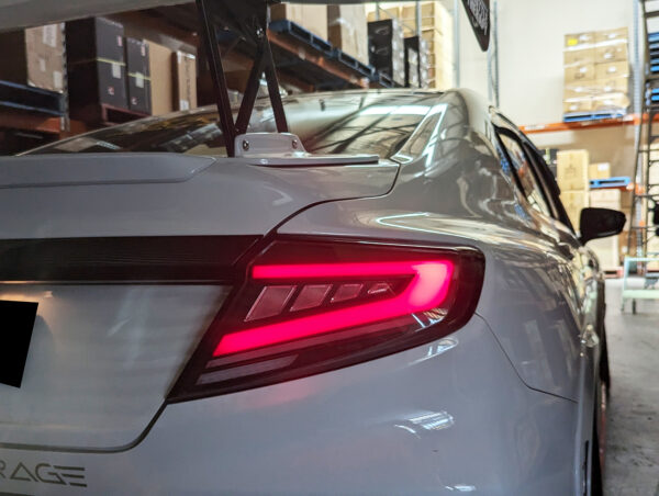 v2 black led dynamic taillights for 22 25 subaru wrx vb tail lights