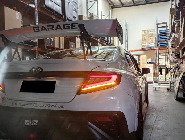 v2 black led dynamic taillights for 22 25 subaru wrx vb tail lights