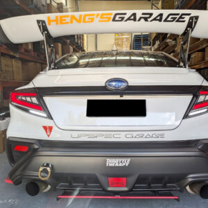 v2 black red led dynamic taillights for 22 25 subaru wrx vb tail lights