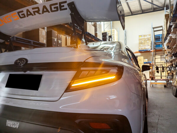 v2 black led dynamic taillights for 22 25 subaru wrx vb tail lights