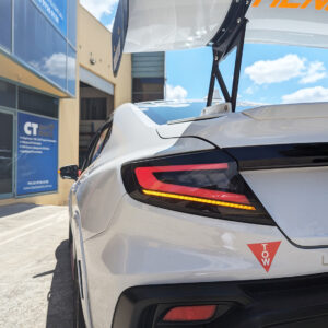 v2 smoke black led dynamic taillights for 22 25 subaru wrx vb tail lights