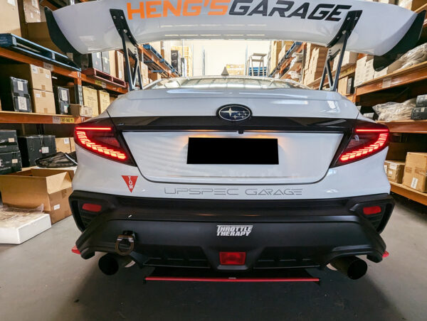 v3 black dragon scale led dynamic taillights for 22 25 subaru wrx vb tail lights