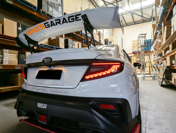 v3 black dragon scale led dynamic taillights for 22 25 subaru wrx vb tail lights