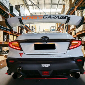 v3 smoke black dragon scale led dynamic taillights for 22 25 subaru wrx vb tail lights