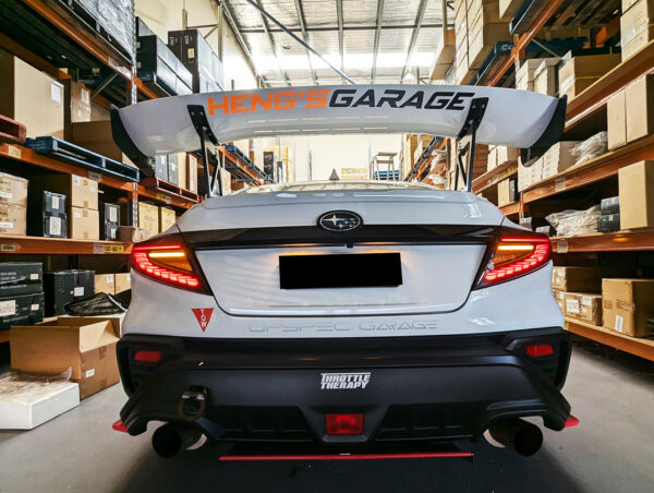 v3 smoke black dragon scale led dynamic taillights for 22 25 subaru wrx vb tail lights