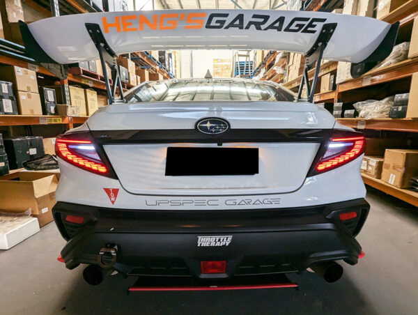 v3 black dragon scale led dynamic taillights for 22 25 subaru wrx vb tail lights