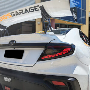 v3 smoke black dragon scale led dynamic taillights for 22 25 subaru wrx vb tail lights