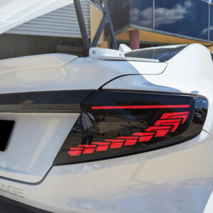 v3 smoke black dragon scale led dynamic taillights for 22 25 subaru wrx vb tail lights