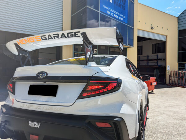 v3 smoke black dragon scale led dynamic taillights for 22 25 subaru wrx vb tail lights