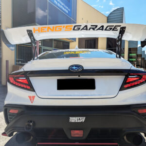 v3 smoke black dragon scale led dynamic taillights for 22 25 subaru wrx vb tail lights