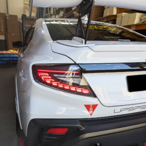 v3 black dragon scale led dynamic taillights for 22 25 subaru wrx vb tail lights