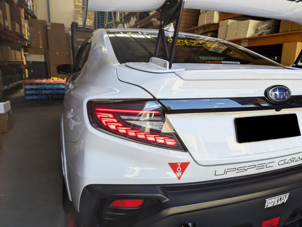 v3 black dragon scale led dynamic taillights for 22 25 subaru wrx vb tail lights