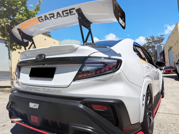v3 black red dragon scale led dynamic taillights for 22 25 subaru wrx vb tail lights