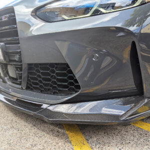 v style vorsteiner carbon fiber front bumper lip for 21 24 bmw g80 m3 g82 g83 m4
