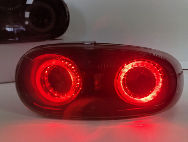 smoke full led sequential indicators tail lights for 05 15 mazda mx5 nc taillights