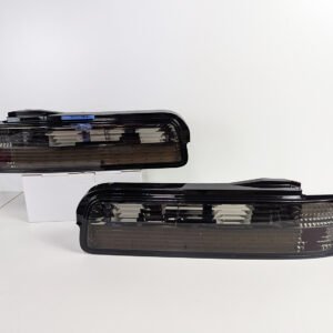 smoke led tail lights for 89 94 nissan silvia s13 dmax taillights