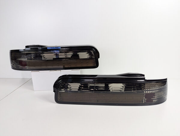 smoke led tail lights for 89 94 nissan silvia s13 dmax taillights