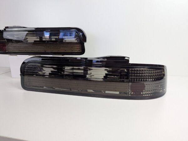 smoke led tail lights for 89 94 nissan silvia s13 dmax taillights