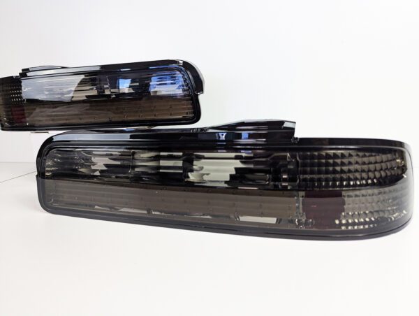 smoke led tail lights for 89 94 nissan silvia s13 dmax taillights