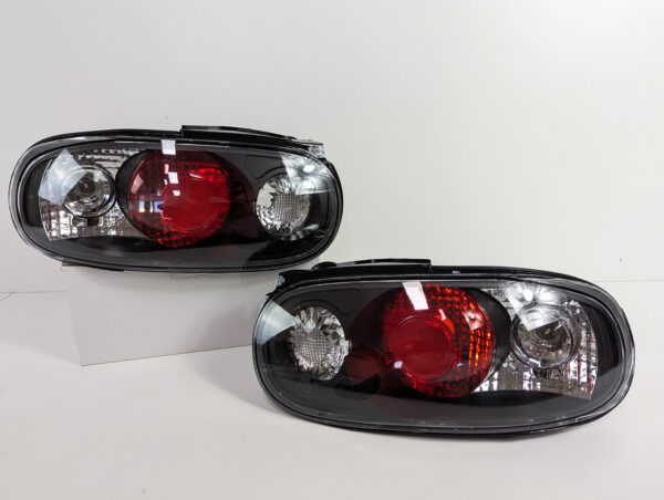 jdm black rear taillights for 1989 1998 mazda na miata mx5 mx 5 taillights