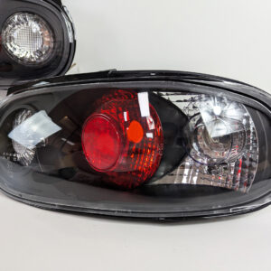 jdm black rear taillights for 1989 1998 mazda na miata mx5 mx 5 taillights
