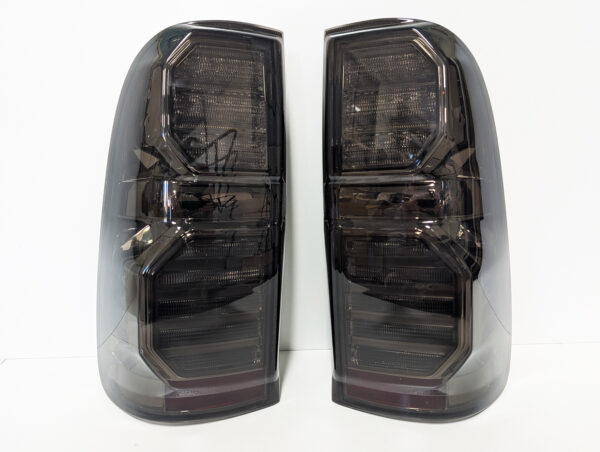 smoke led taillights for 2011 2014 toyota hilux sr5 vigo tail lights