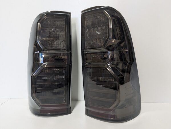 smoke led taillights for 2011 2014 toyota hilux sr5 vigo tail lights