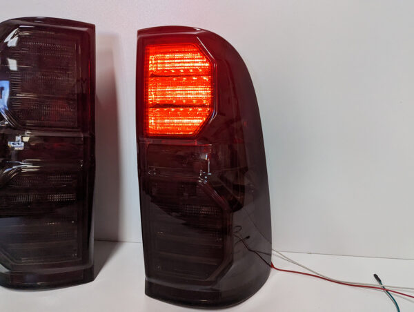 smoke led taillights for 2011 2014 toyota hilux sr5 vigo tail lights