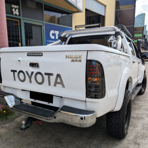 smoke led taillights for 2005 2010 toyota hilux sr5 vigo tail lights