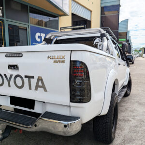 smoke led taillights for 2005 2010 toyota hilux sr5 vigo tail lights