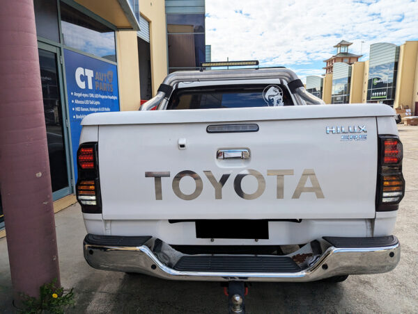 smoke led taillights for 2011 2014 toyota hilux sr5 vigo tail lights