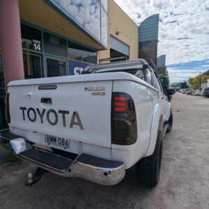 smoke led taillights for 2011 2014 toyota hilux sr5 vigo tail lights