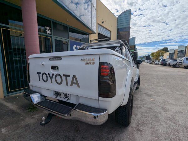 smoke led taillights for 2011 2014 toyota hilux sr5 vigo tail lights