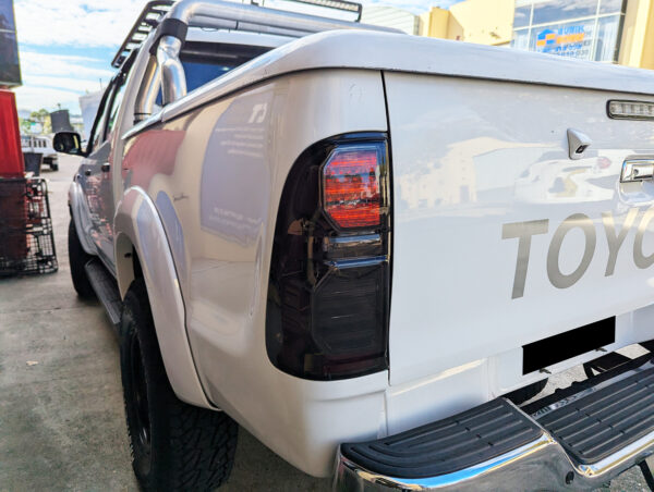 smoke led taillights for 2011 2014 toyota hilux sr5 vigo tail lights